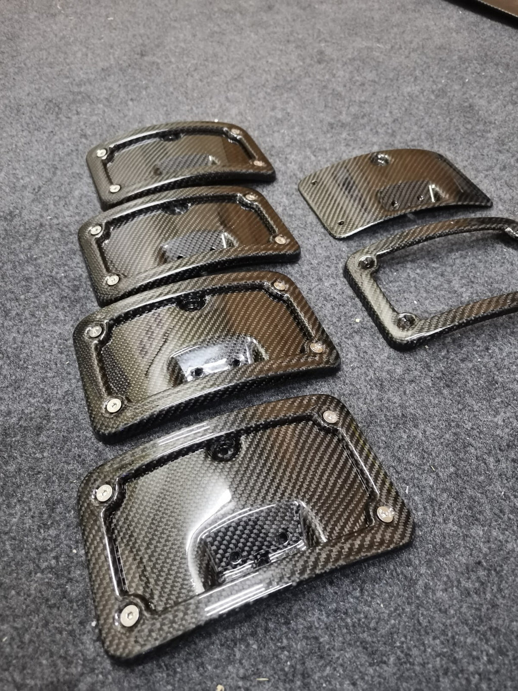 Carbon Fiber License Plate Frame Fit For Harley Davidson
