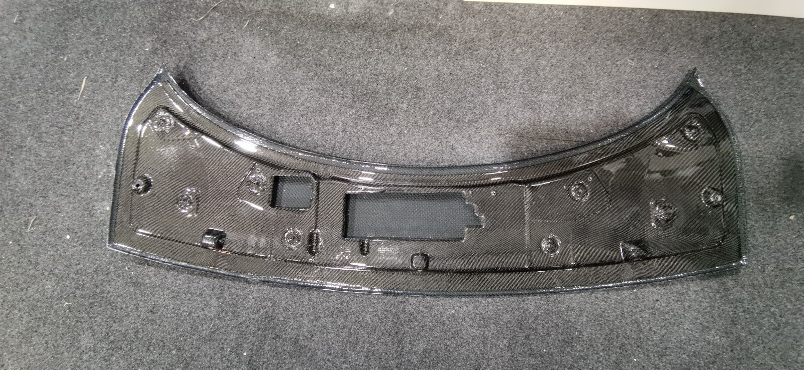 FIT FOR AUDI R8 V8 V10 08-15 REAR DECKLID ENGINE COVER PANEL CARBON FIBER 
