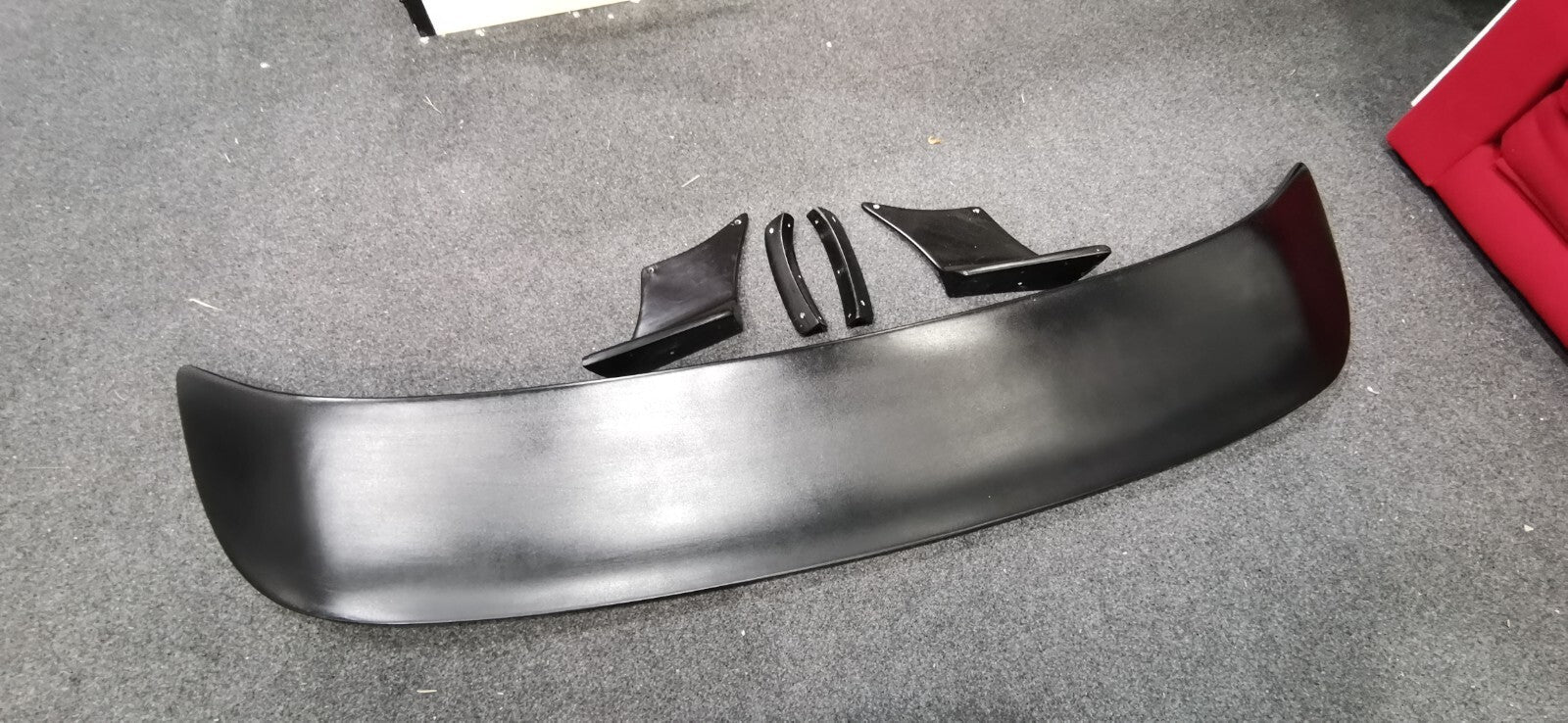 Fit For Nissan GTR R35 09-20 Esprit Style FRP Rear Spoiler Wing (bolt on)