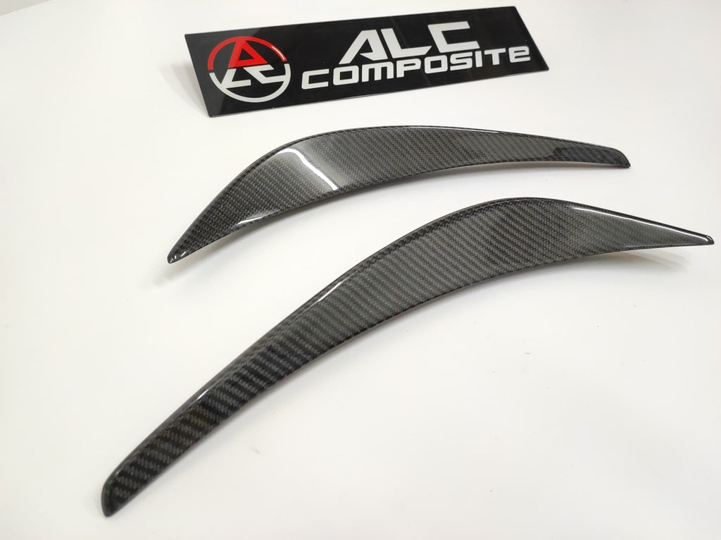 Fit For Audi R8 Gen 1 2008-2015 Front Bumper Carbon Fiber Canard Bolt On