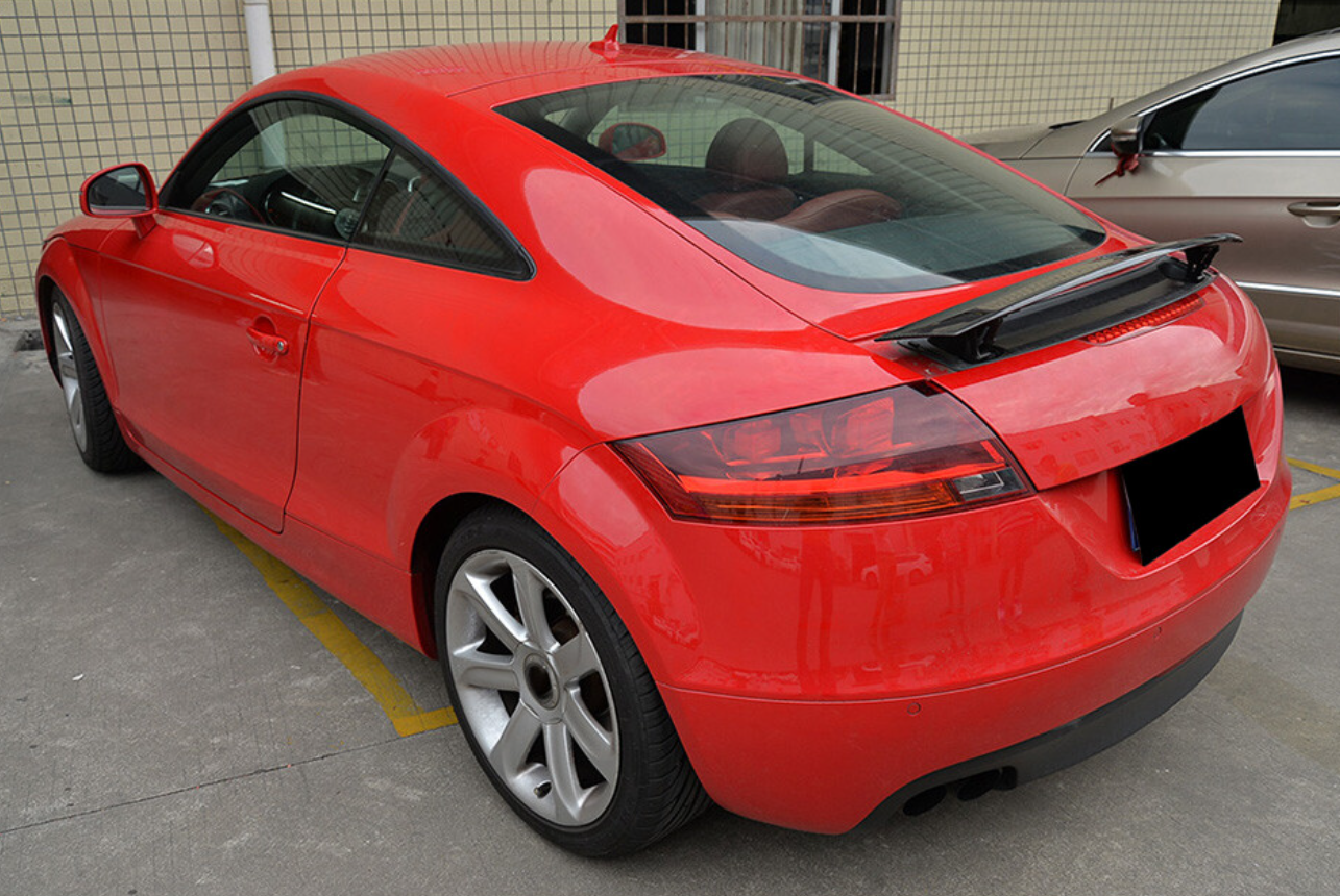 Fit For Audi TT mk2 Carbon Fiber Uplift Base Spoiler (TTS/TT) 08'-14'