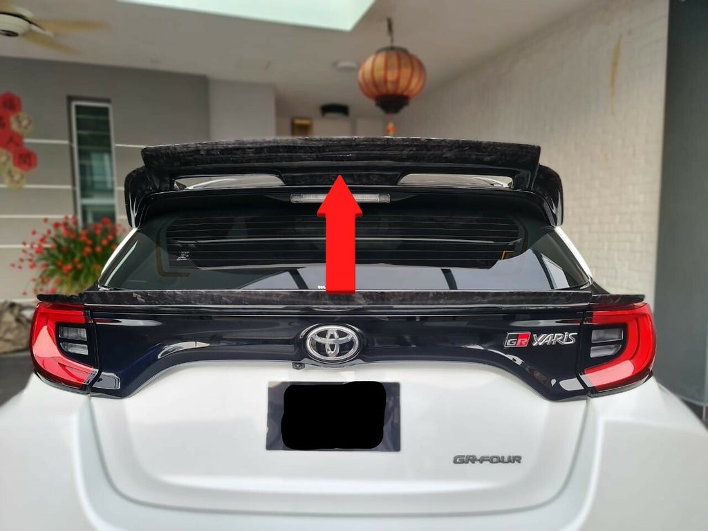 Fit For Toyota GR Yaris (Carbon Fiber/Forged Carbon Fiber)Top Rear Spoiler wing 