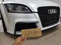 Fit For Audi TTRS MK2 8J Front Bumper FRP Non Painted L Canard Bumper Trim
