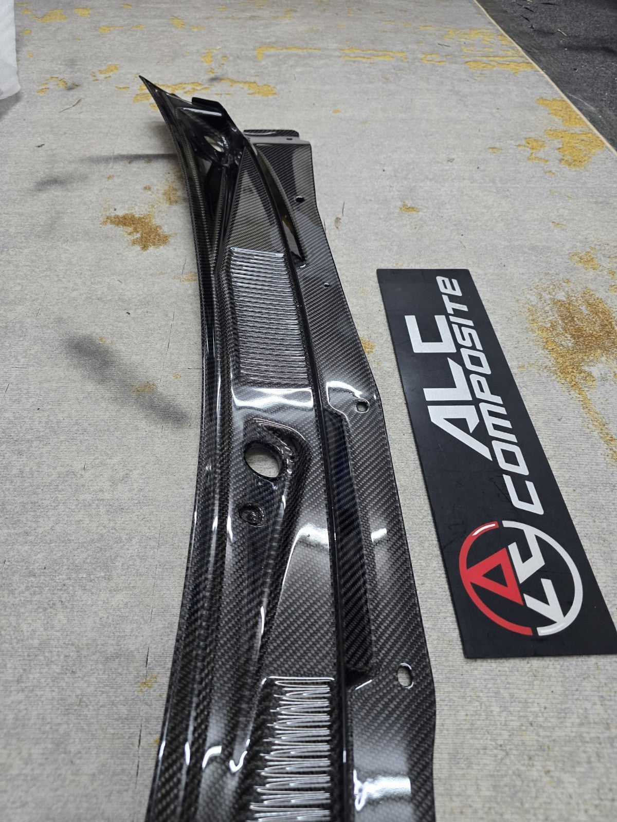 Fit for USDM LHD Nissan Silvia S15/S14/200sx Dry Carbon Fiber Wiper Cowl Cover