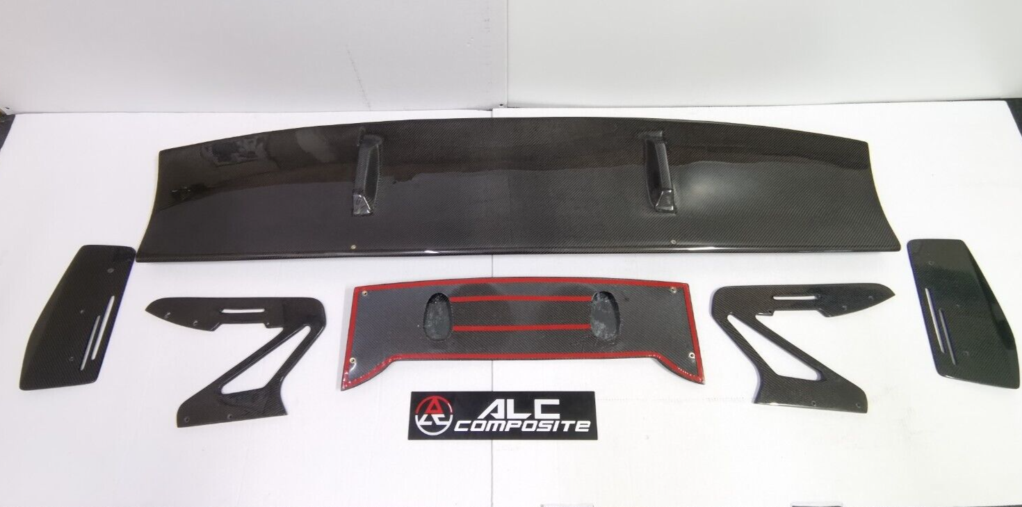 Carbon Fiber ALC Swan Neck Rear Wing Fit For Lamborghini Gallardo Spyder/coupe