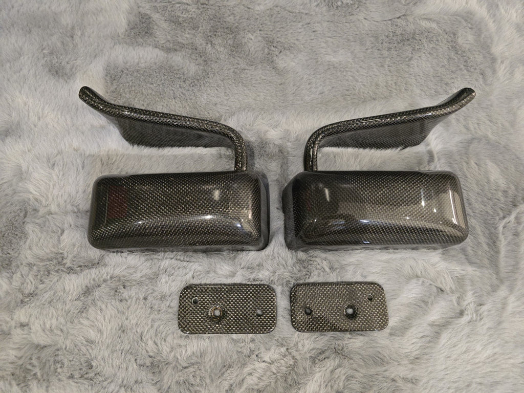 ALC Dry Carbon Fiber Plain Weave LMGT Side Mirror Anti Glare (Universal/S2000) 