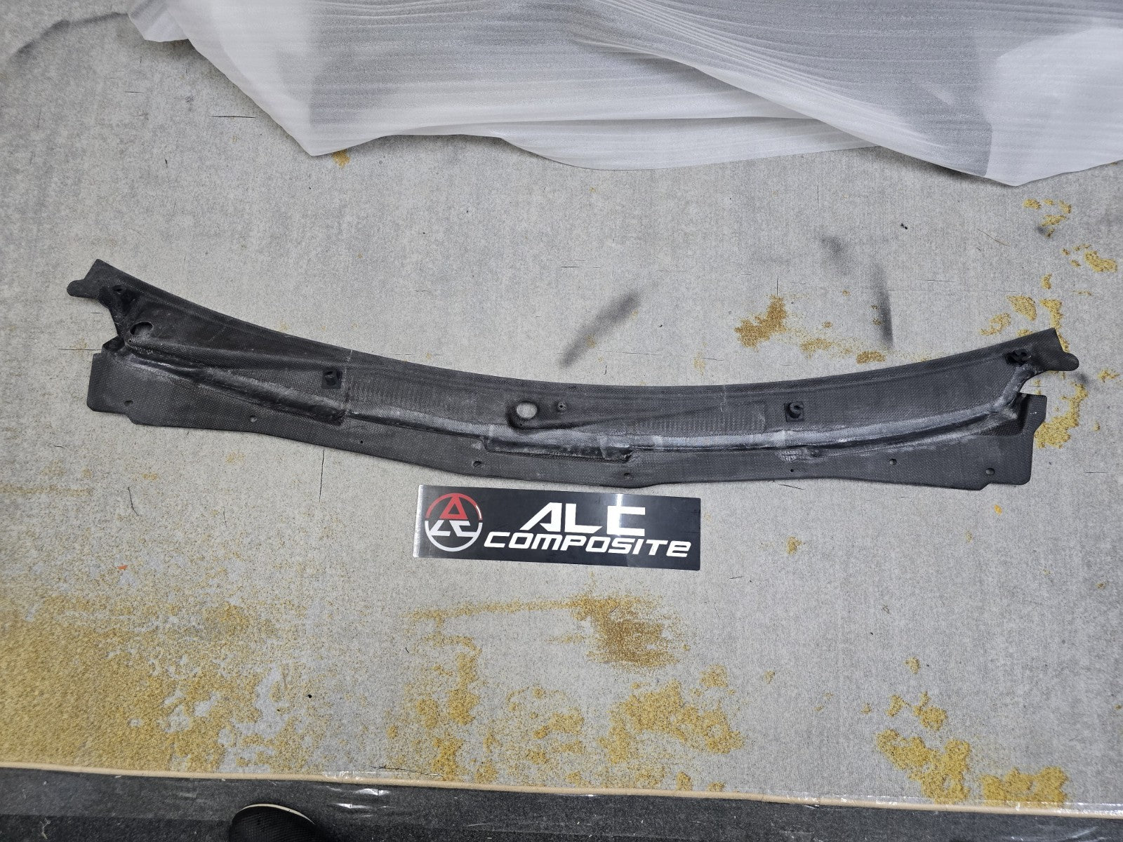 Fit for USDM LHD Nissan Silvia S15/S14/200sx Dry Carbon Fiber Wiper Cowl Cover