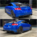For Audi TTS/TTRS MK3 8S Carbon Fiber Rear Bumper Splitter Fin Canard/side spat