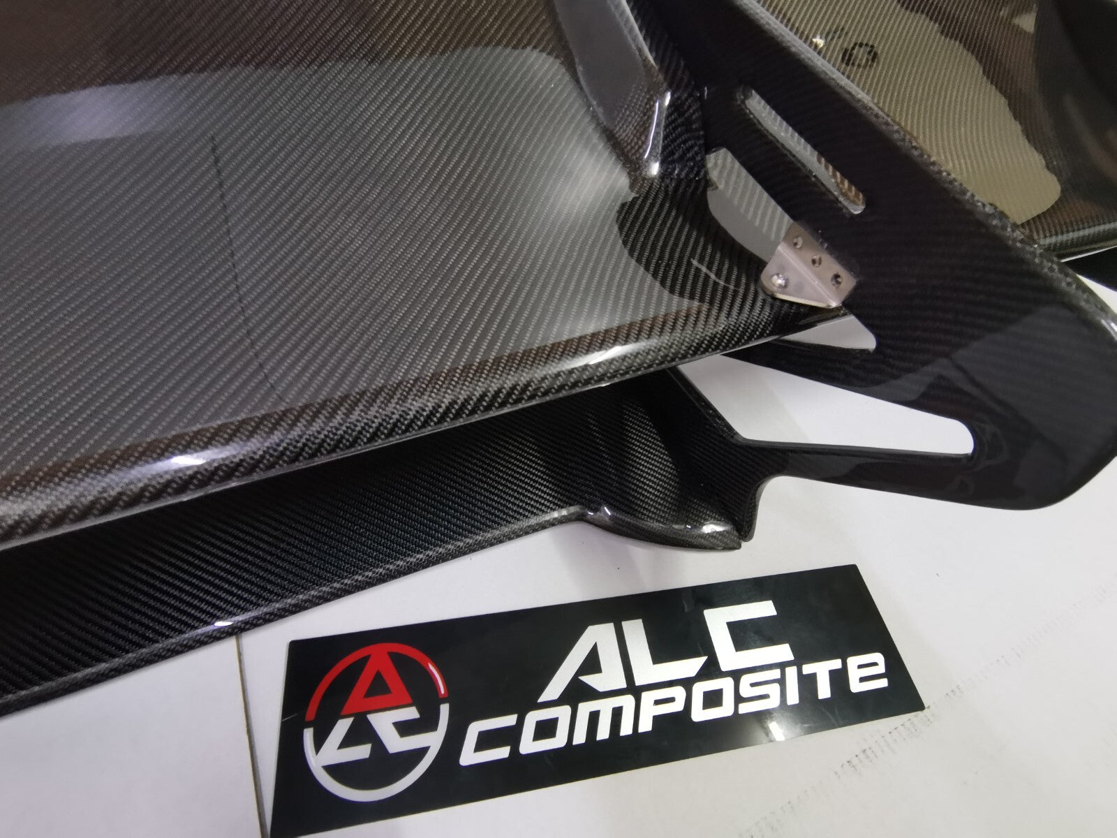 Carbon Fiber ALC Swan Neck Rear Wing Fit For Lamborghini Gallardo Spyder/coupe