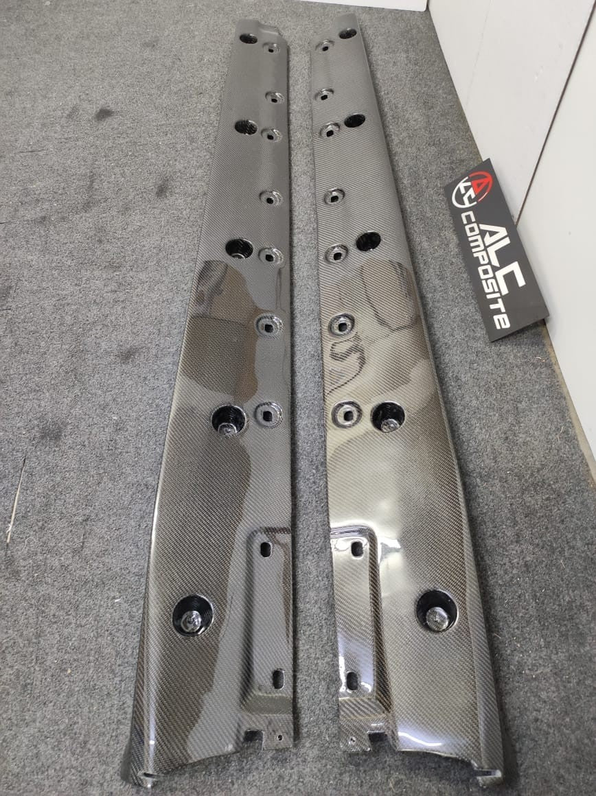 Fit For Porsche 991.1 & 991.2 Gt3 RS / Gt2 RS / Turbo Carbon Fiber Side Skirt