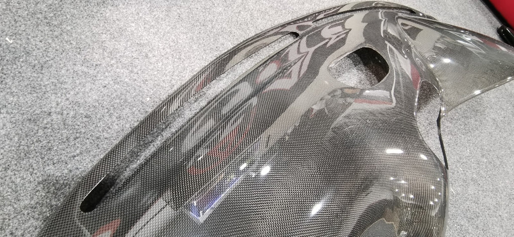 Dry Carbon Dashboard Cover Fit for Mazda RX7 FD (RHD)