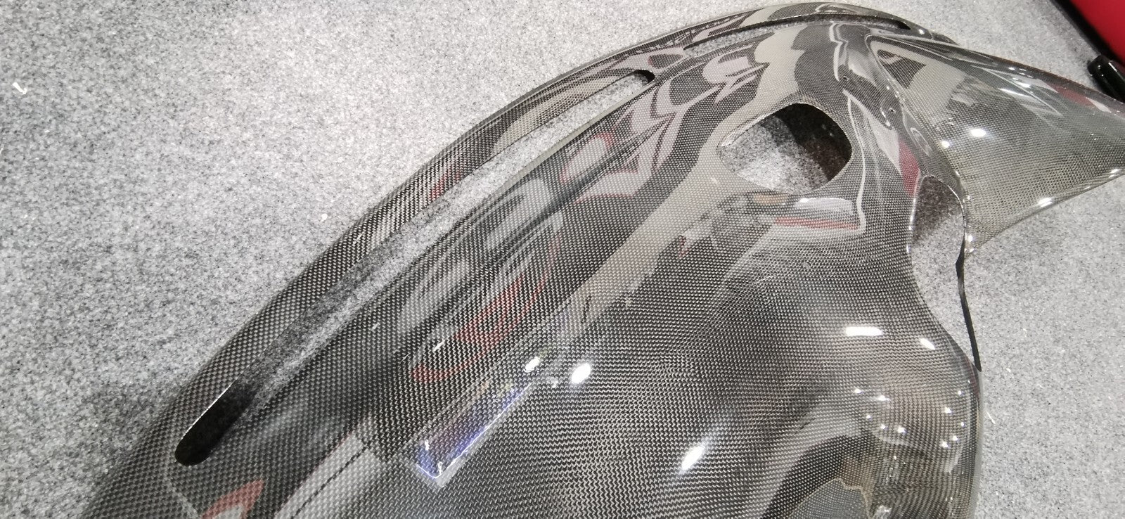Dry Carbon Dashboard Cover Fit for Mazda RX7 FD (RHD)