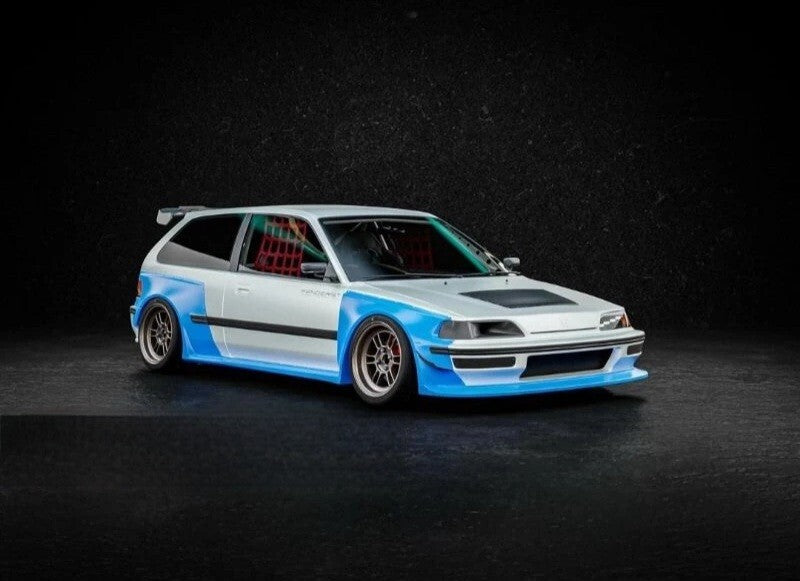 Fits 88-91' Honda Civic EF Hatchback FRP Wide Bodykit