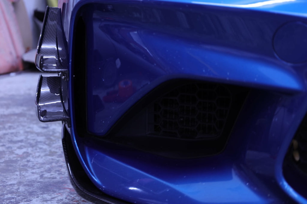 ALC Composites Carbon Fiber Front Bumper Downforce Canard Fit For BMW F87 M2.