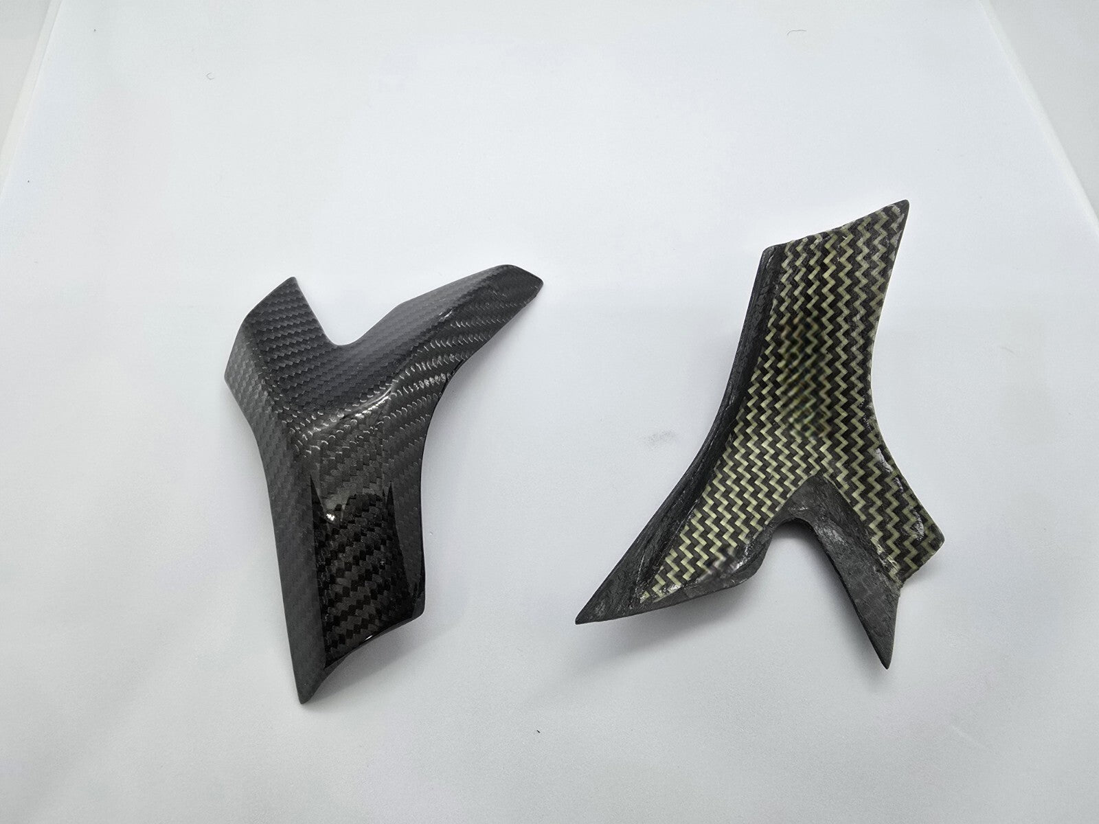 Carbon Fiber Tank Sliders for Honda CBR250RR 2017 to 2020