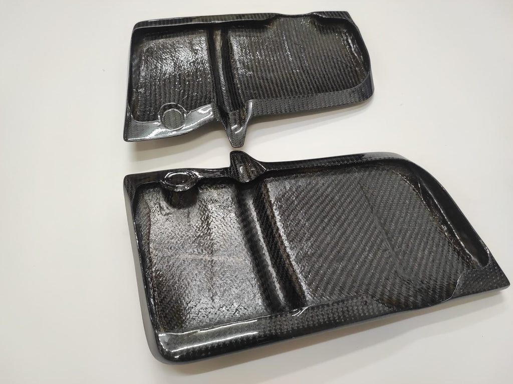 Fit For GR Yaris GXPA16 Carbon Fiber Front Bumper Duct Cover / Fog Lamp Delete