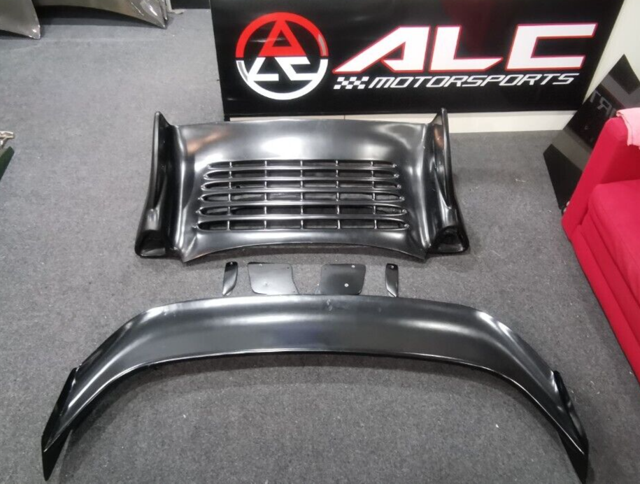 Fit For Porsche 911 996 TURBO/C4S Cabriolet ONLY Rear Engine Decklid & Wing