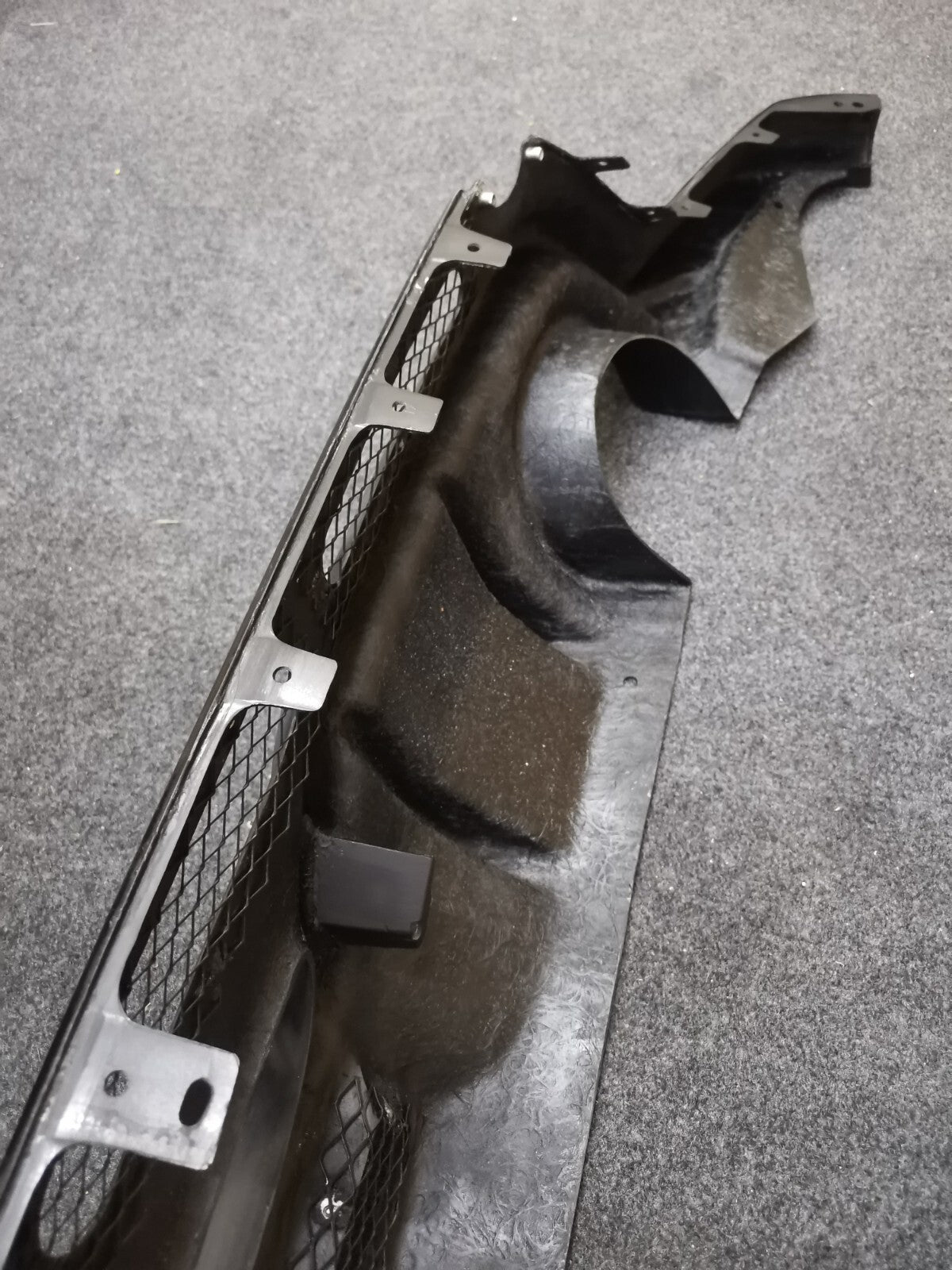 Fit for Toyota Yaris GR Rear Bumper FRP Diffuser With Carbon Heat Shield Cover 