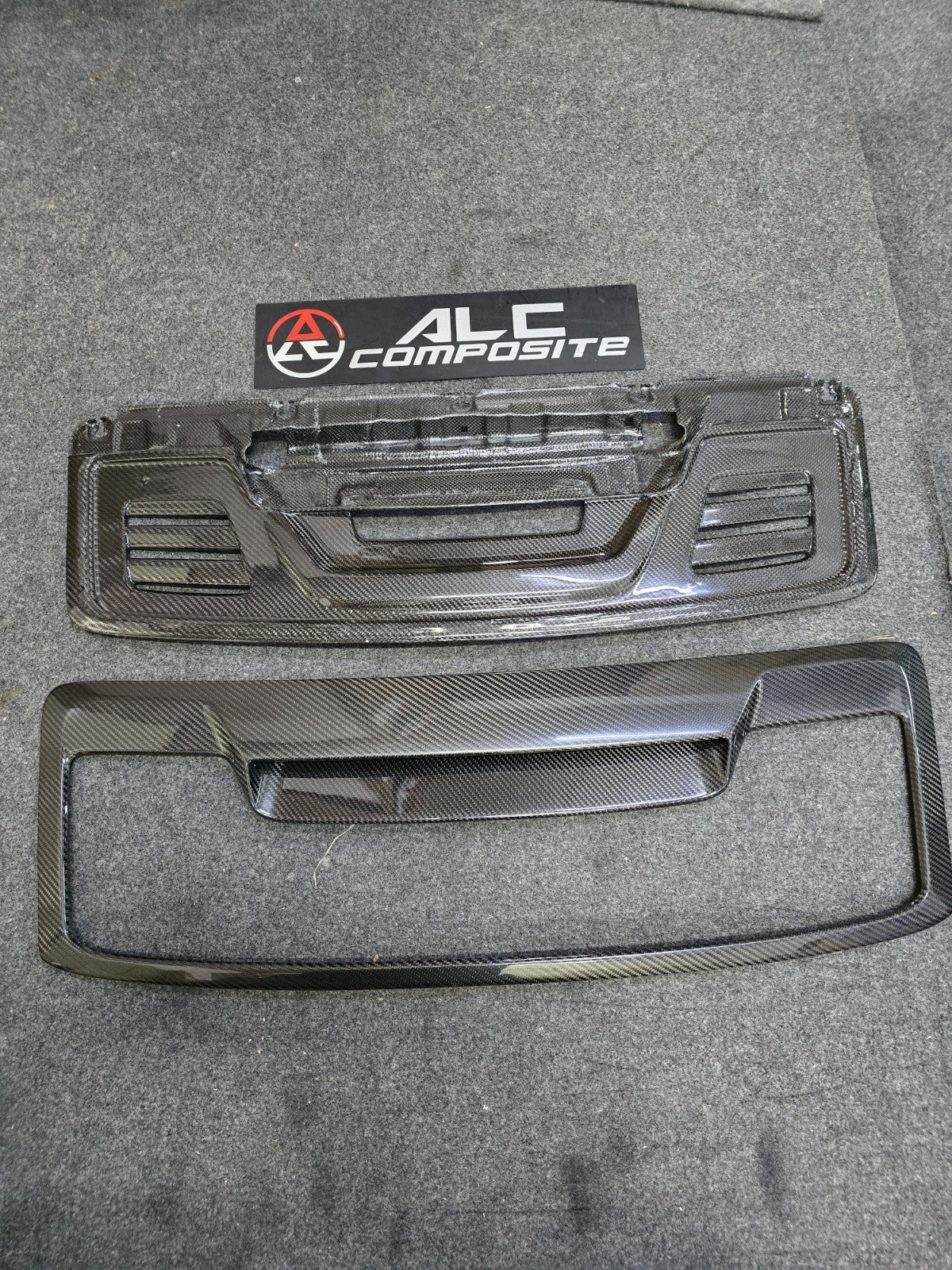 For 11'-16' Porsche Carrera 911 991 Dry Carbon Rear Trunk Deck Lid Grill 911R