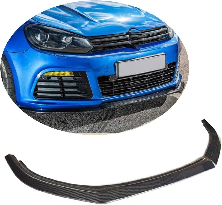 Carbon Fiber Front Bumper Lower Lip Fit For Volkswagen Golf MK6 R20 10-13