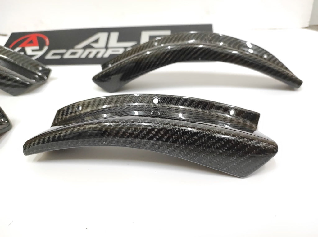 ALC Composites Carbon Fiber Front Bumper Downforce Canard Fit For BMW F87 M2.