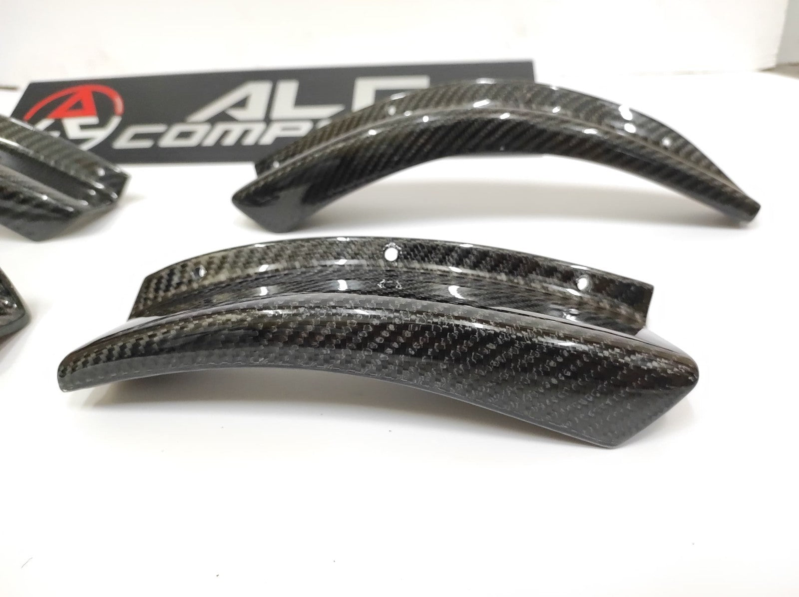 ALC Composites Carbon Fiber Front Bumper Downforce Canard Fit For BMW F87 M2.