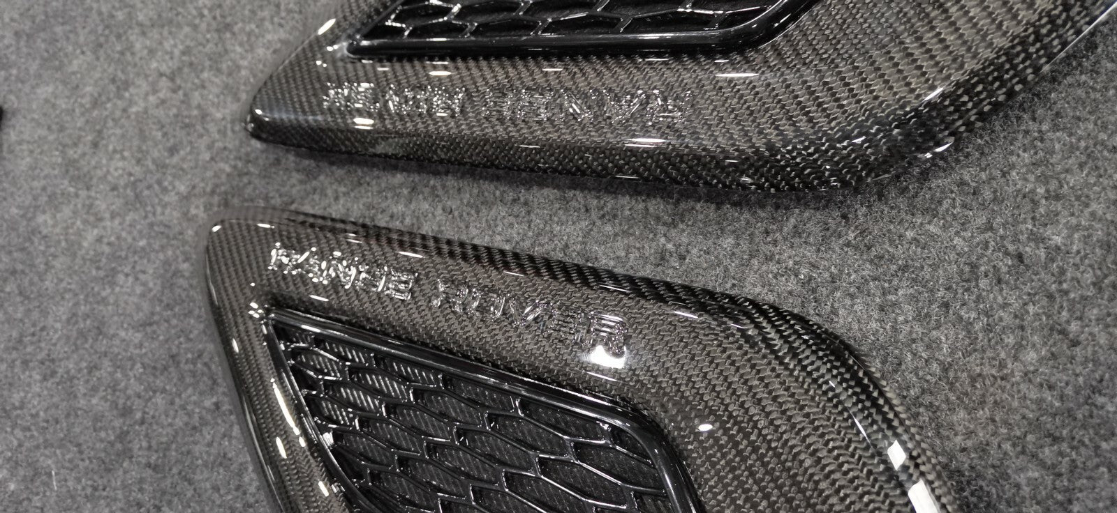 Fit For Range Rover Sport L494 Dry Carbon Fiber Bonnet Vent