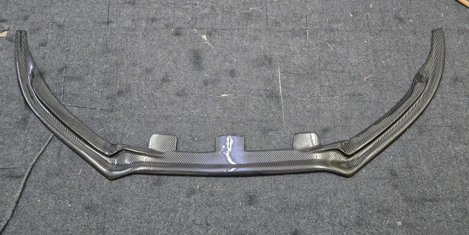 Fit For Audi TTRS MK2 Carbon Fiber Front Bumper Lower Lip Spoiler ALC Design