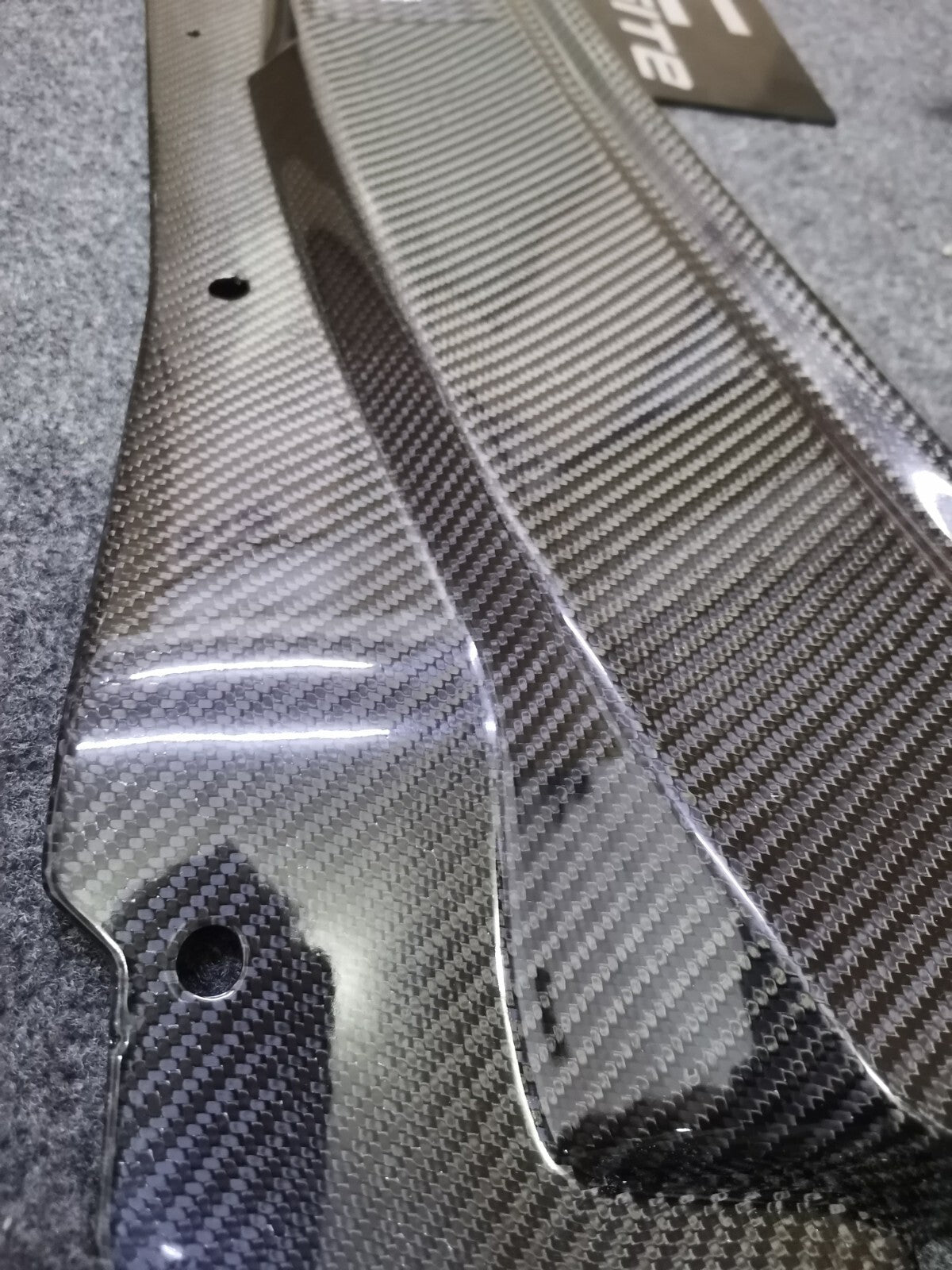 Fit For JDM RHD Nissan Silvia S15/S14/200sx Dry Carbon Fiber Wiper Cowl Cover