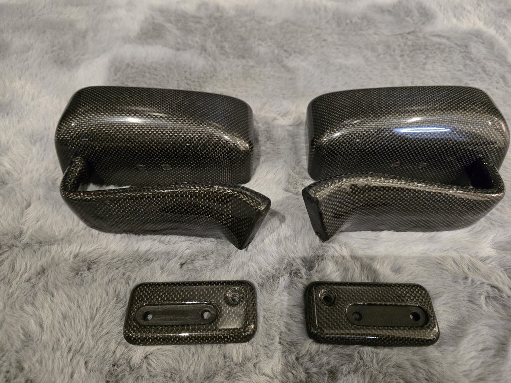 ALC Dry Carbon Fiber Plain Weave LMGT Side Mirror ( Universal/Civic FD2R/Si)