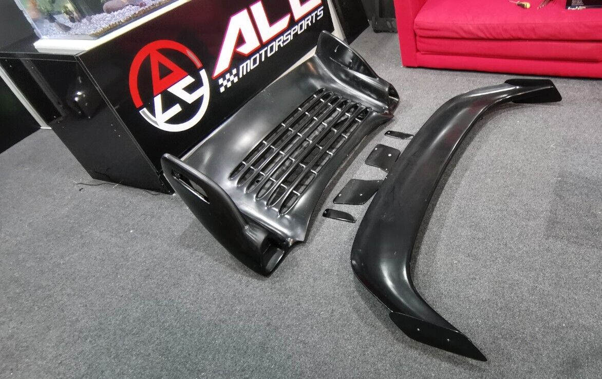 Fit For Porsche 911 996 TURBO/C4S Cabriolet ONLY Rear Engine Decklid & Wing
