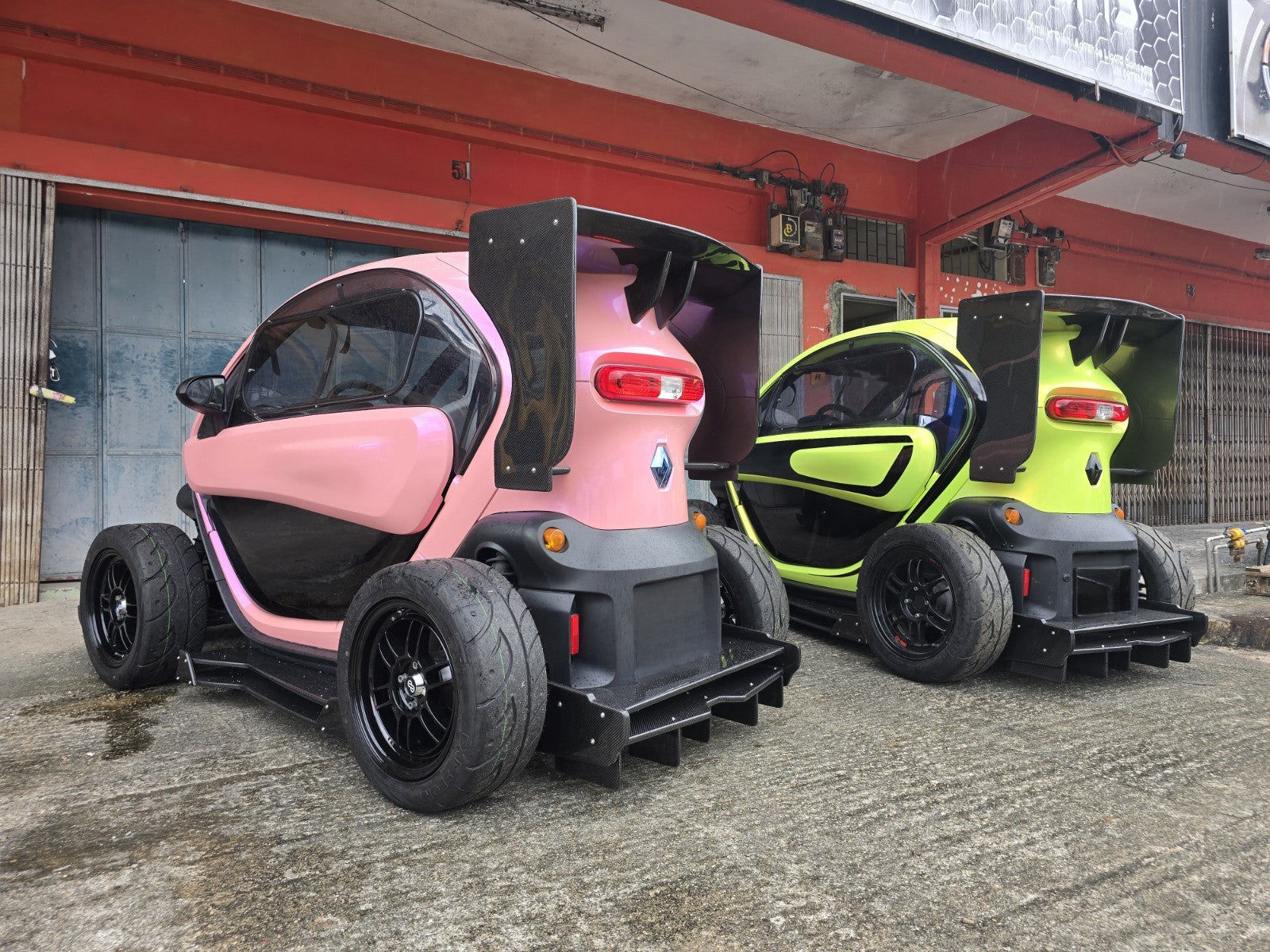 Fit For Renault Twizy ALC Composite F1 Design Kit