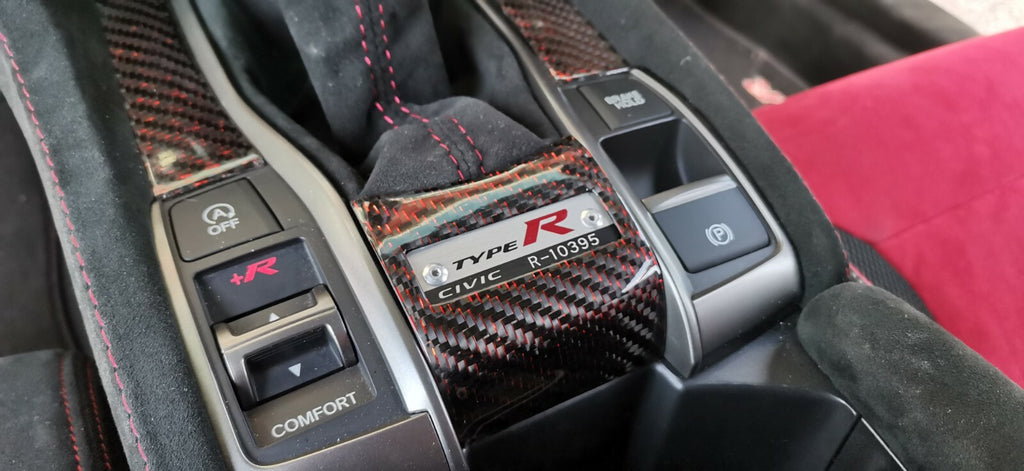 FIT FOR HONDA CIVIC FK8 CARBON FIBER INTERIOR TRIM SET - 2017+ CIVIC TYPE-R