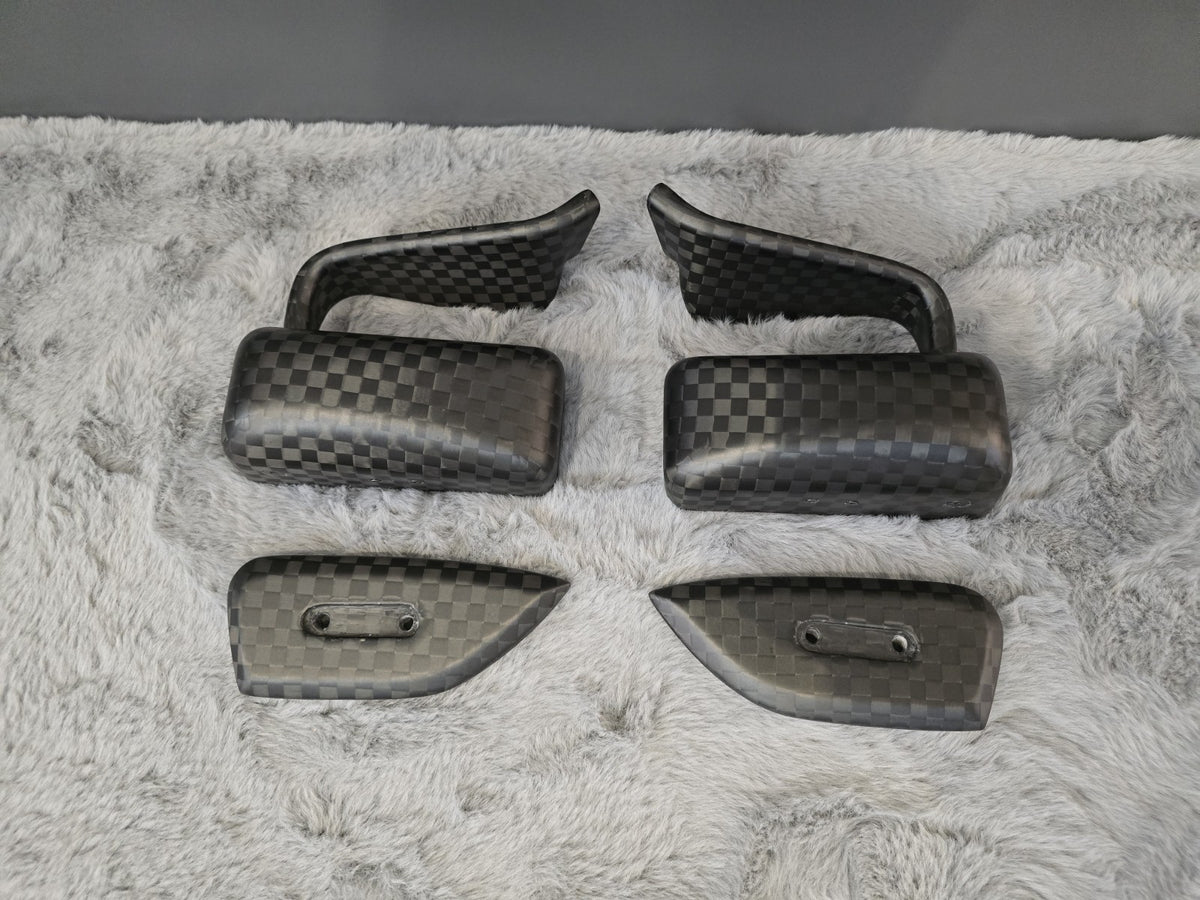 ALC LMGT Spread Tow Carbon Fiber Side Mirror Fit For Honda Civic FL5 Type R