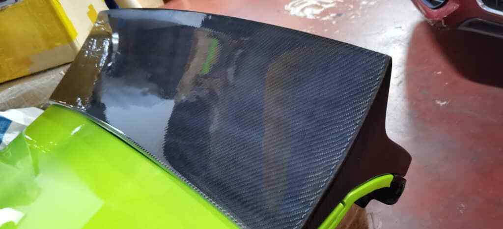 Fit For Lamborghini Murcielago LP-640 Rear Carbon Fiber Duck Tail Spoiler