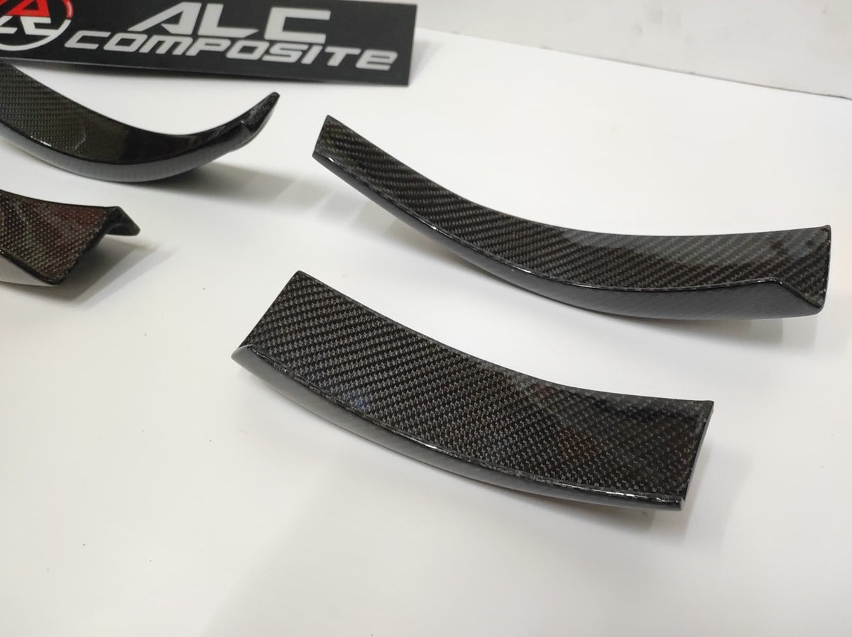 ALC Composites Carbon Fiber Front Bumper Downforce Canard Fit For BMW F87 M2.