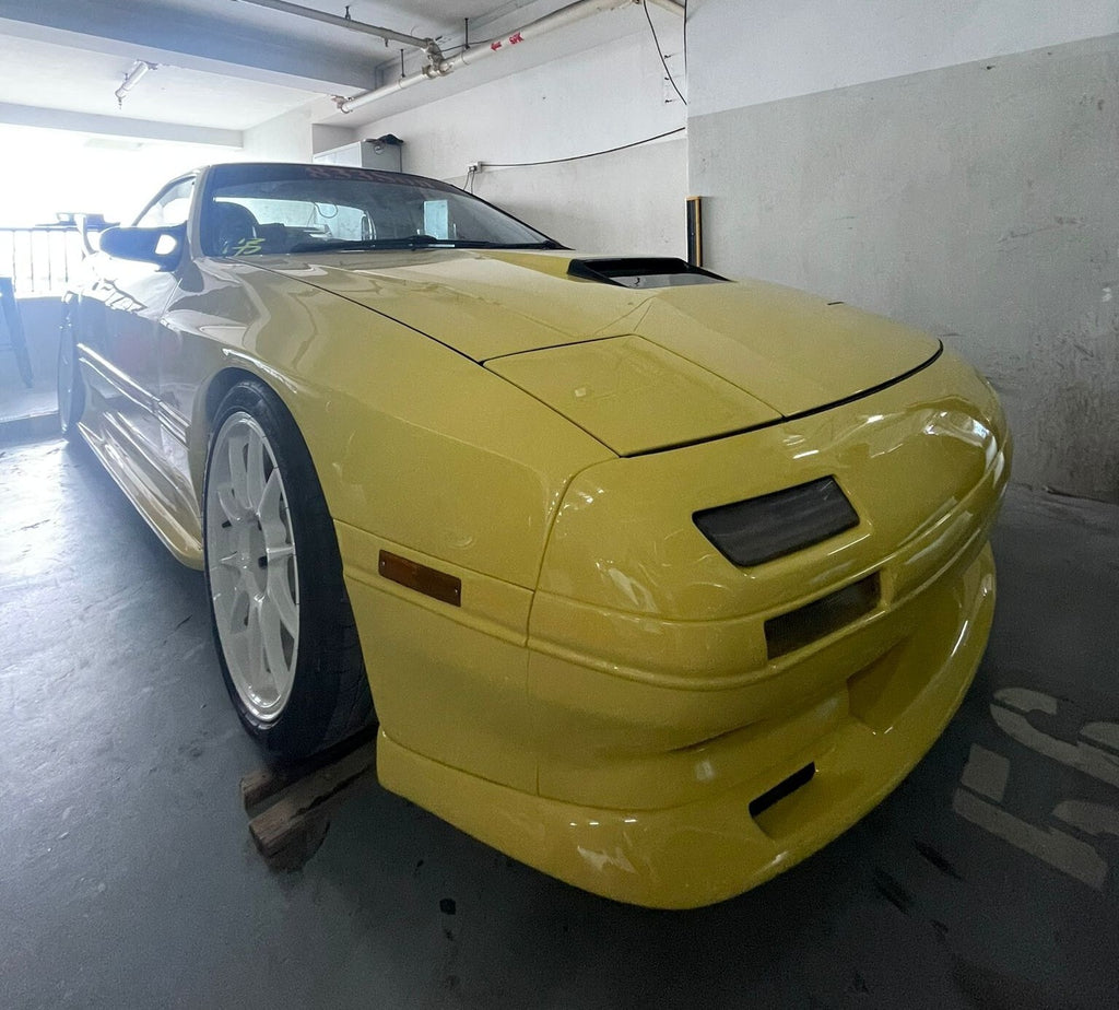 Fit For Mazda RX7 FC3s Type One FRP Front Bumper lower Under Lip/Skirt 