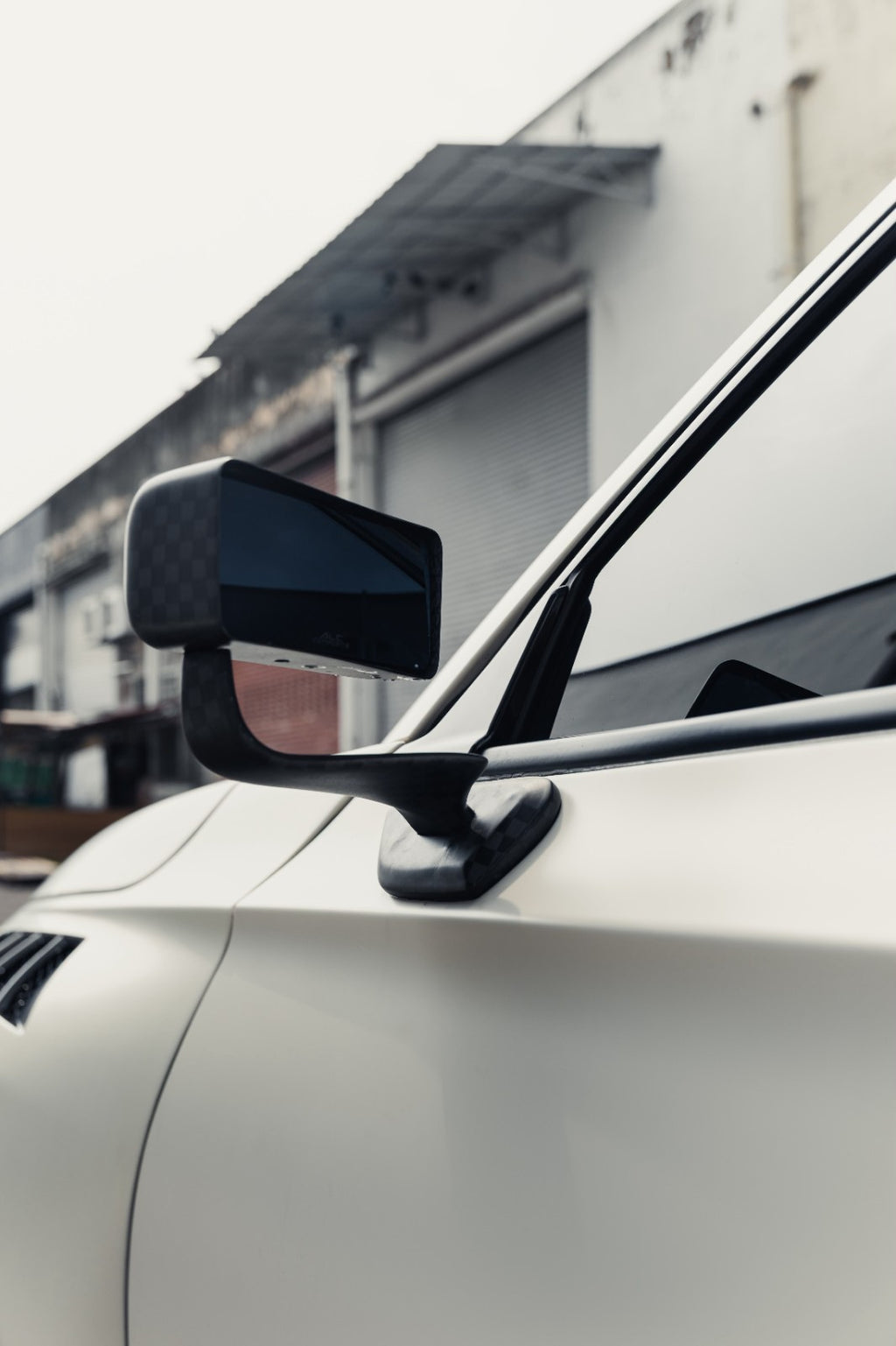ALC LMGT Twill Weave 2x2 Carbon Fiber Side Mirror Fit For Honda Civic FL5 Type R