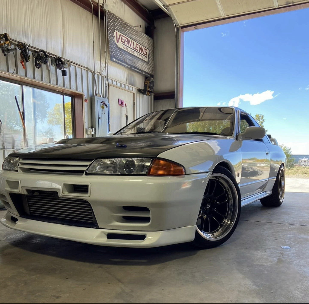 Fit For Nissan GTR R32 89-94 FRP Fujimura Style Front Bumper Lower Lip