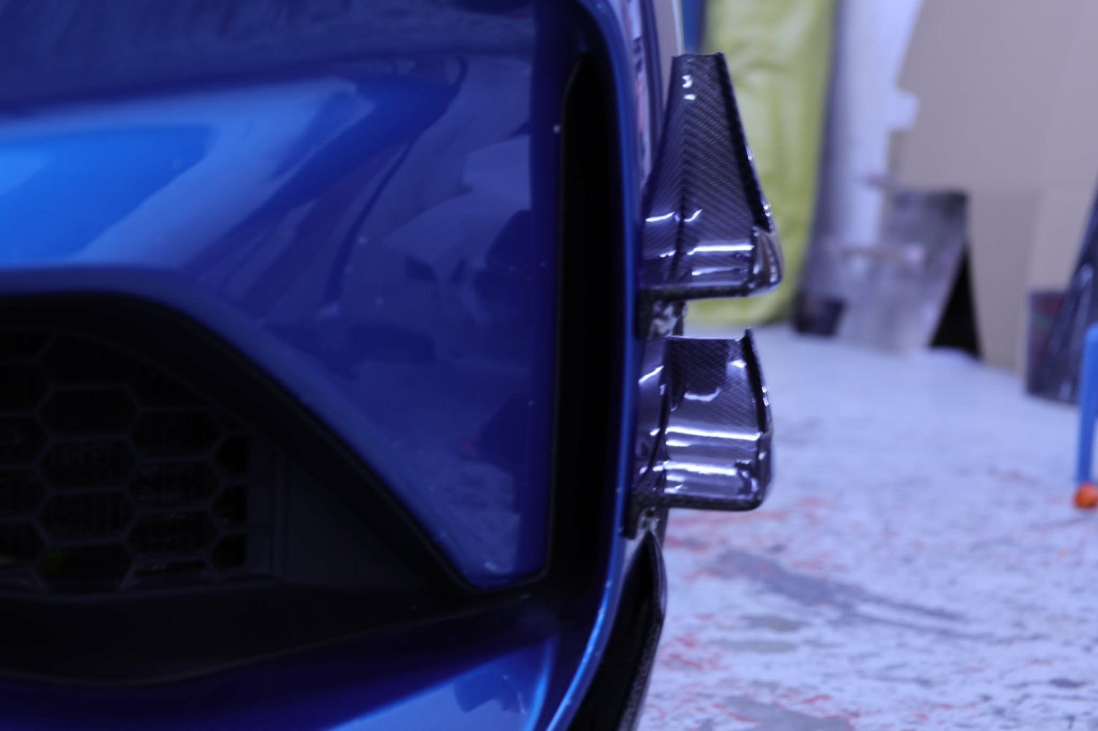 ALC Composites Carbon Fiber Front Bumper Downforce Canard Fit For BMW F87 M2.