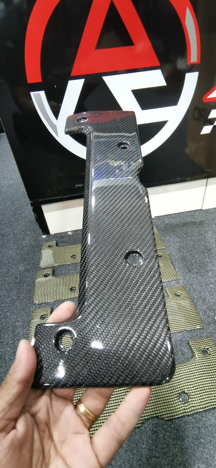 Carbon Fiber Plug Cover Fit For Honda K series engine K20 K24