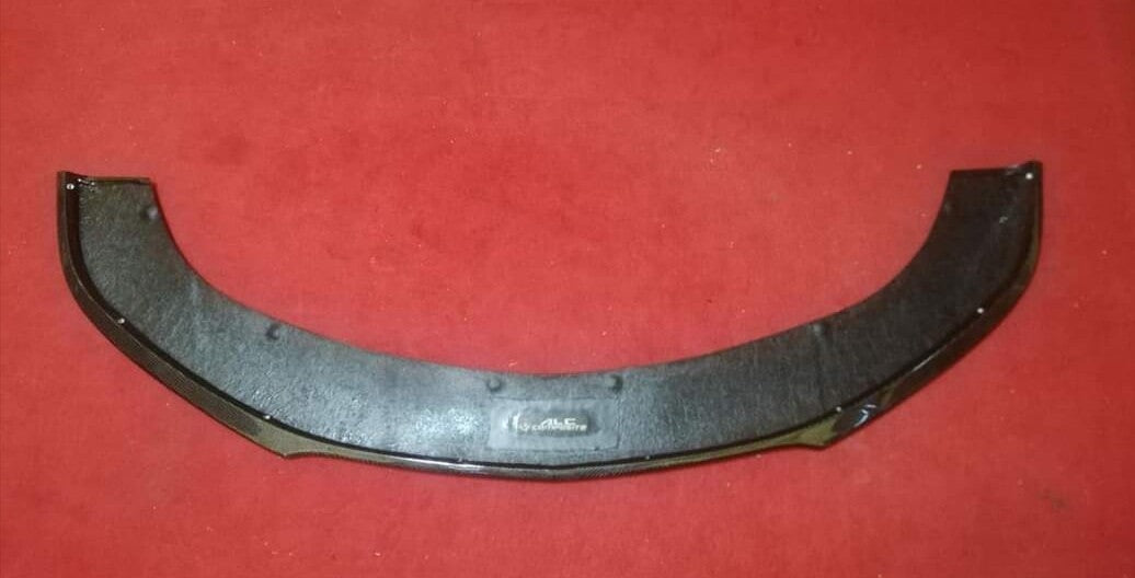 Fit For BENTLEY CONTINENTAL GT Carbon Fiber Front Bumper Lower Under Lip Spoiler