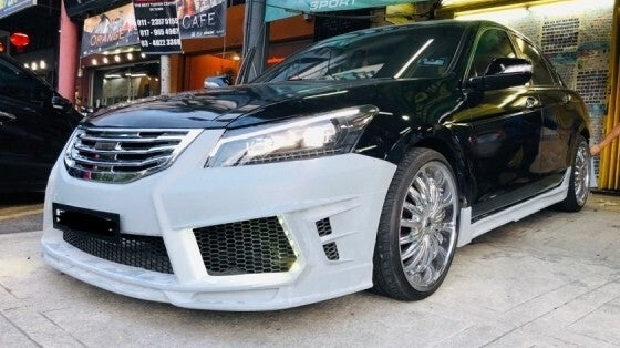 Fit For Honda Accord 8th gen K Break Style Front & Rear Bumper W/Side skirt set