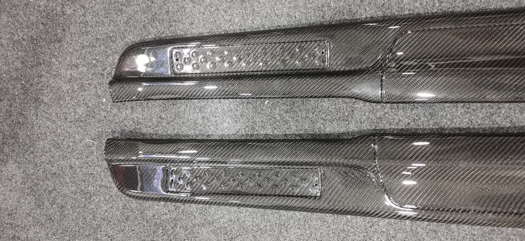 Fit For Honda S2000 Carbon Door Sill Trim AP1 AP2 Entrance Kick Scuff Plate