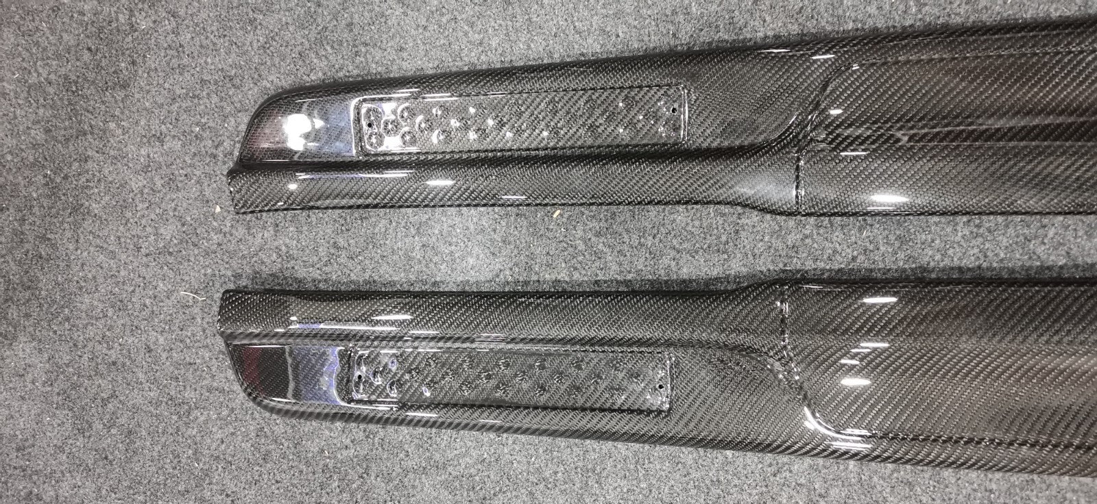 Fit For Honda S2000 Carbon Door Sill Trim AP1 AP2 Entrance Kick Scuff Plate