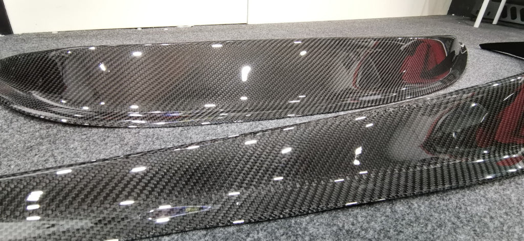 Fit For Mazda RX7 FD3S/JM1FD 1991-1997 Dry Carbon Fiber Door Visor (Stick On)