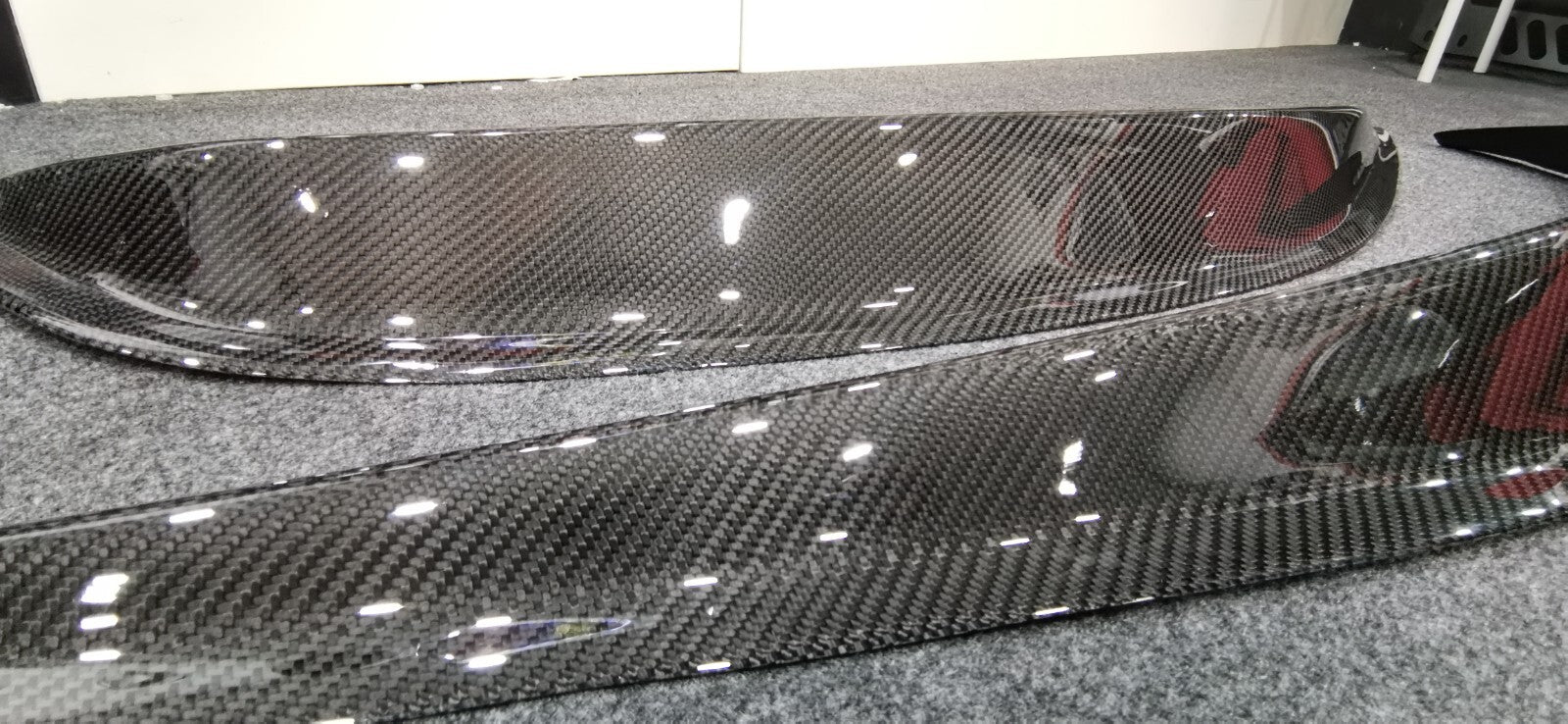 Fit For Mazda RX7 FD3S/JM1FD 1991-1997 Dry Carbon Fiber Door Visor (Stick On)