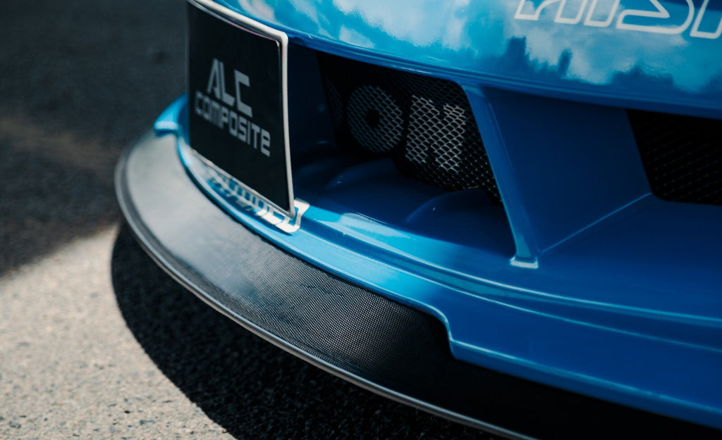 Fit For Honda Civic FD2R ALC Dry Carbon Front Diffuser (For Spoon Sport Bumper)