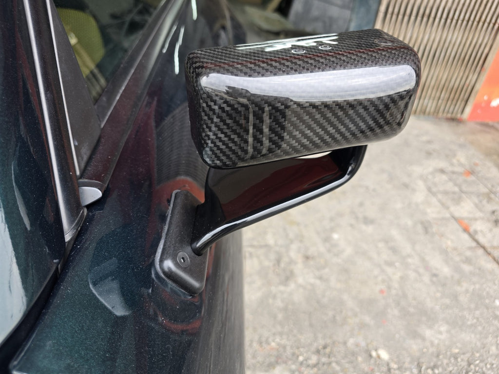 ALC Dry Carbon Fiber Plain Weave LMGT Side Mirror Anti Glare (Universal/S2000) 