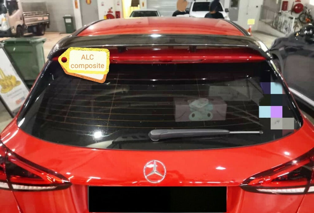 Fit For Mercedes A Class W177 Rear Trunk Top Spoiler Wing FRP (UNPAINTED)